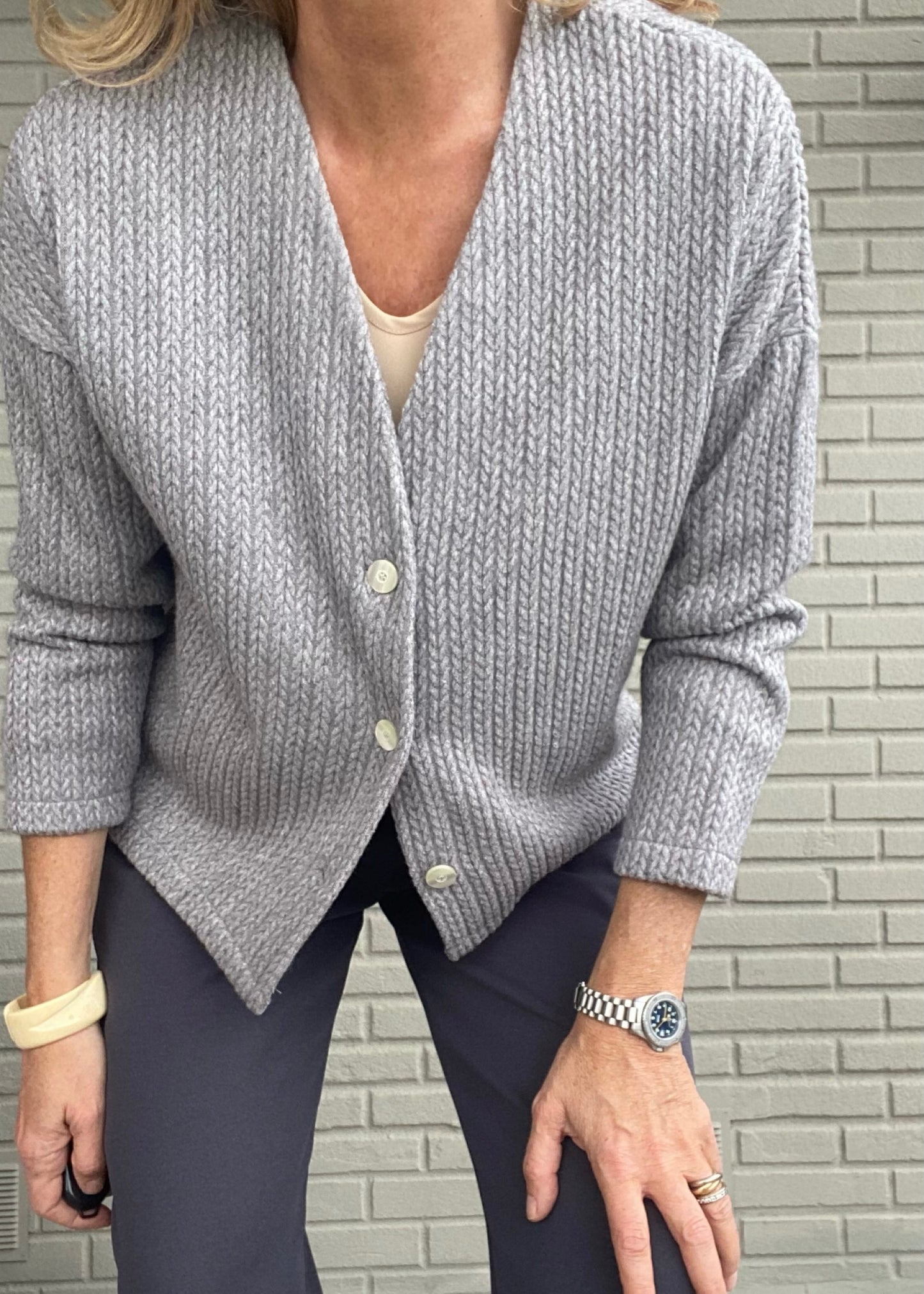 Chaqueta corta TRENZADA OI23