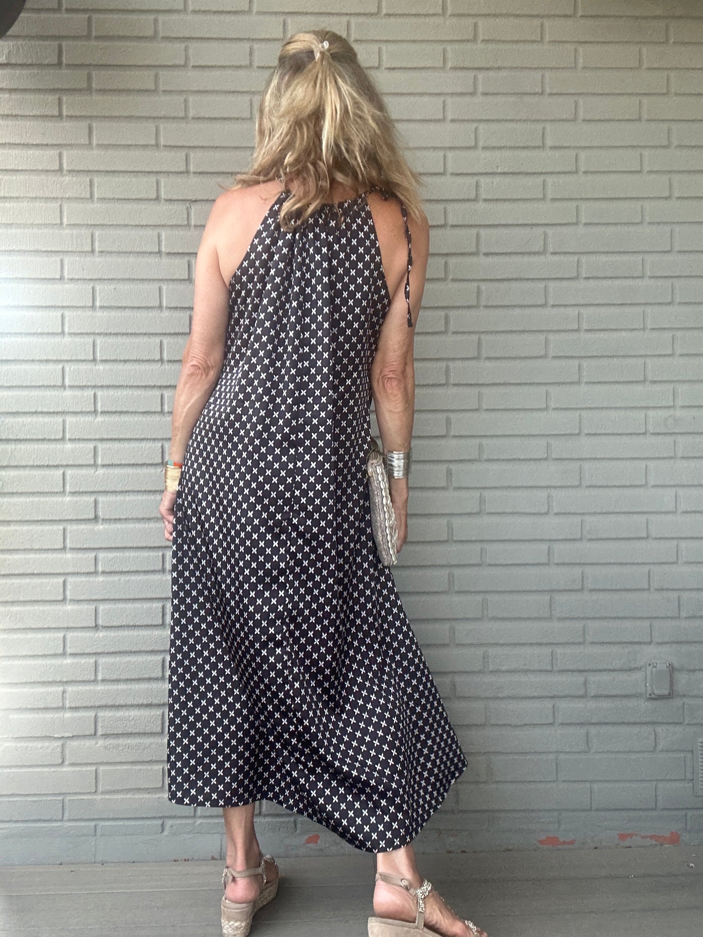 Vestido HALTER CRUZ V25