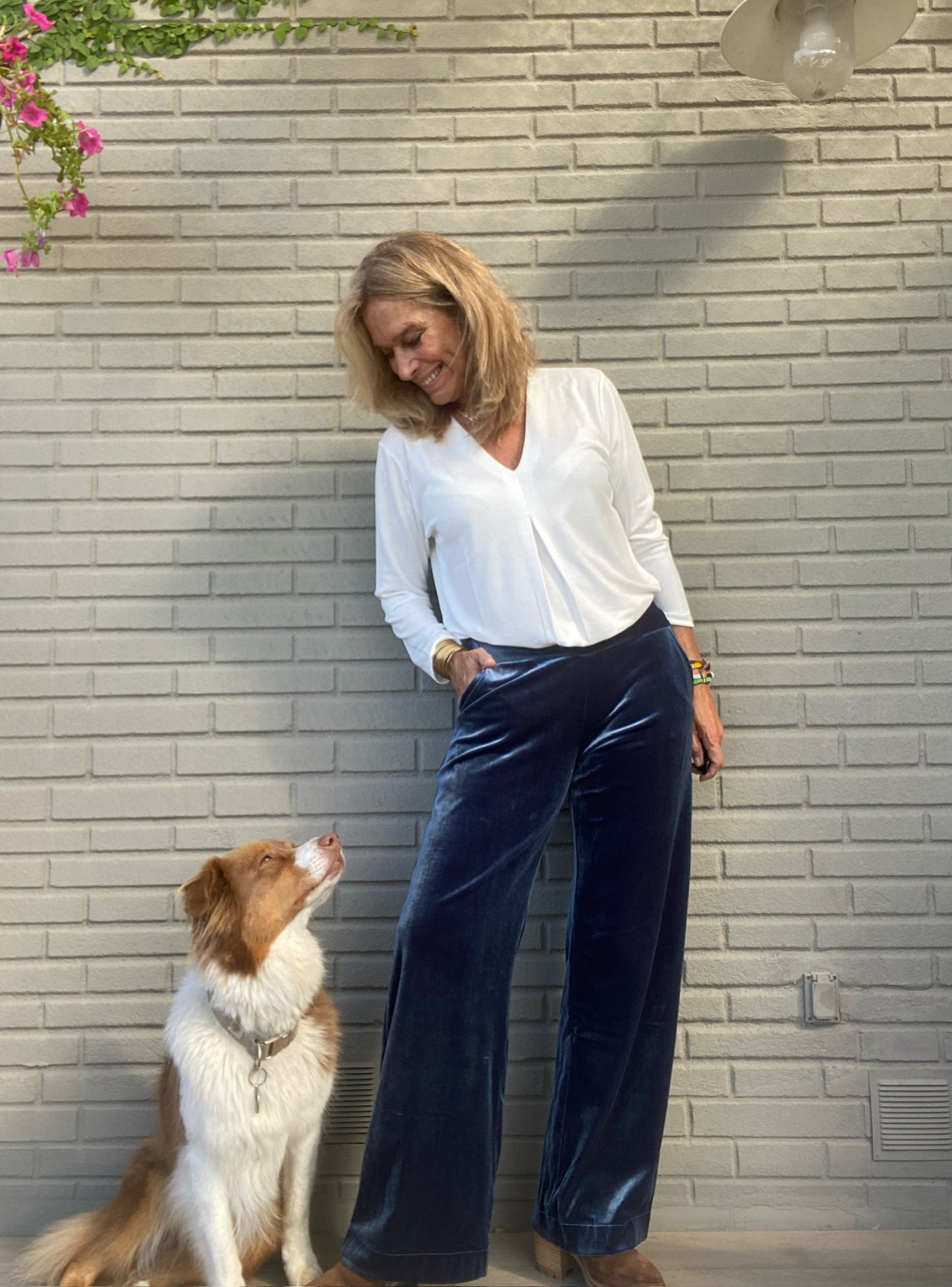 PANTALÓN ANCHO TERCIOPELO ATEMPORAL