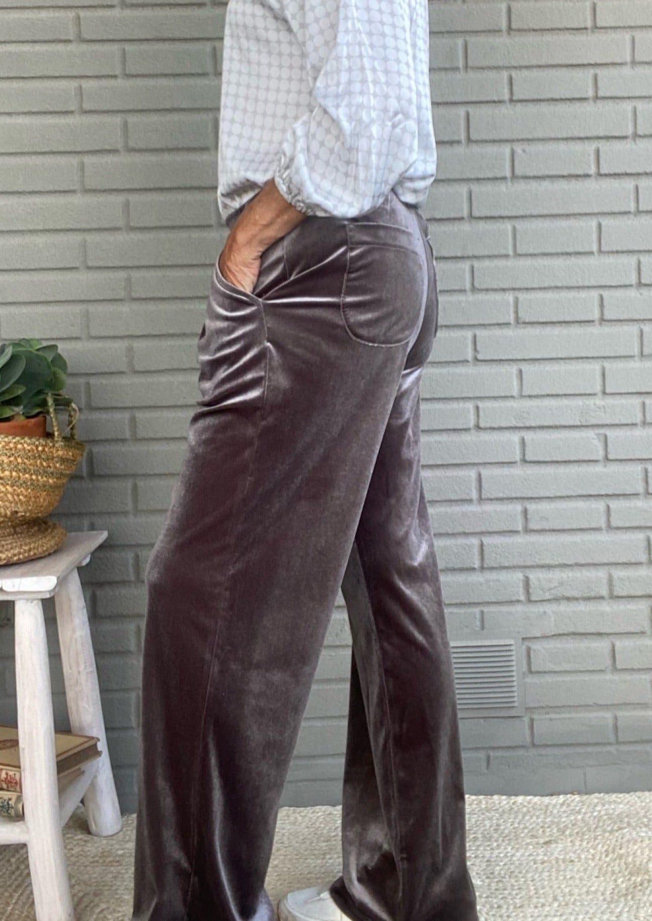 PANTALÓN PINZA VELVET OI23