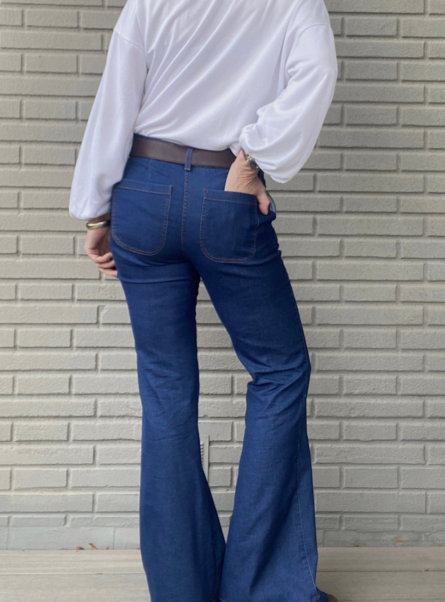Pantalón VAQUERO CAMPANA LARGO V25
