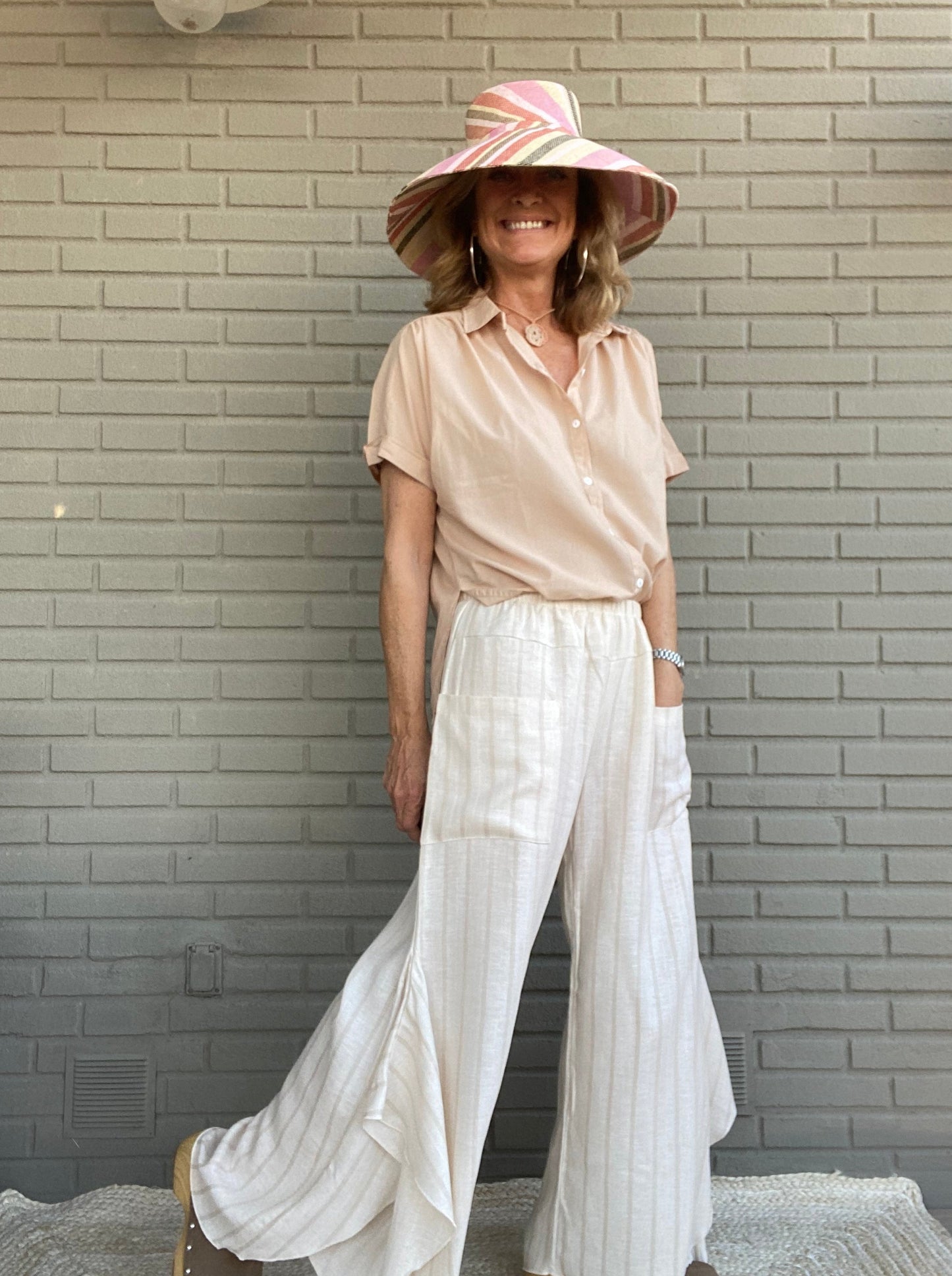 PANTALON HIPPY RAYAS