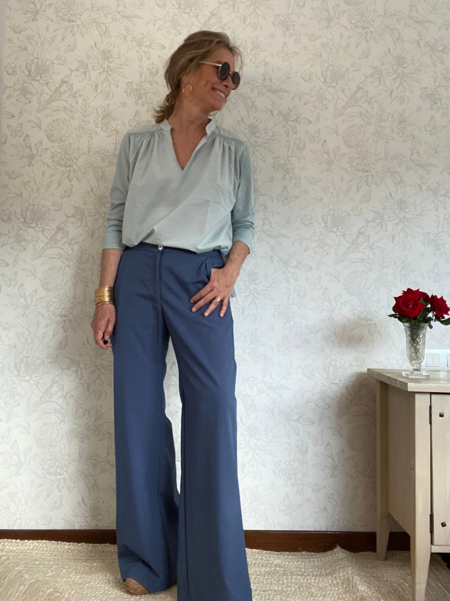 PANTALON TEJANO FLUIDO TOP PV23