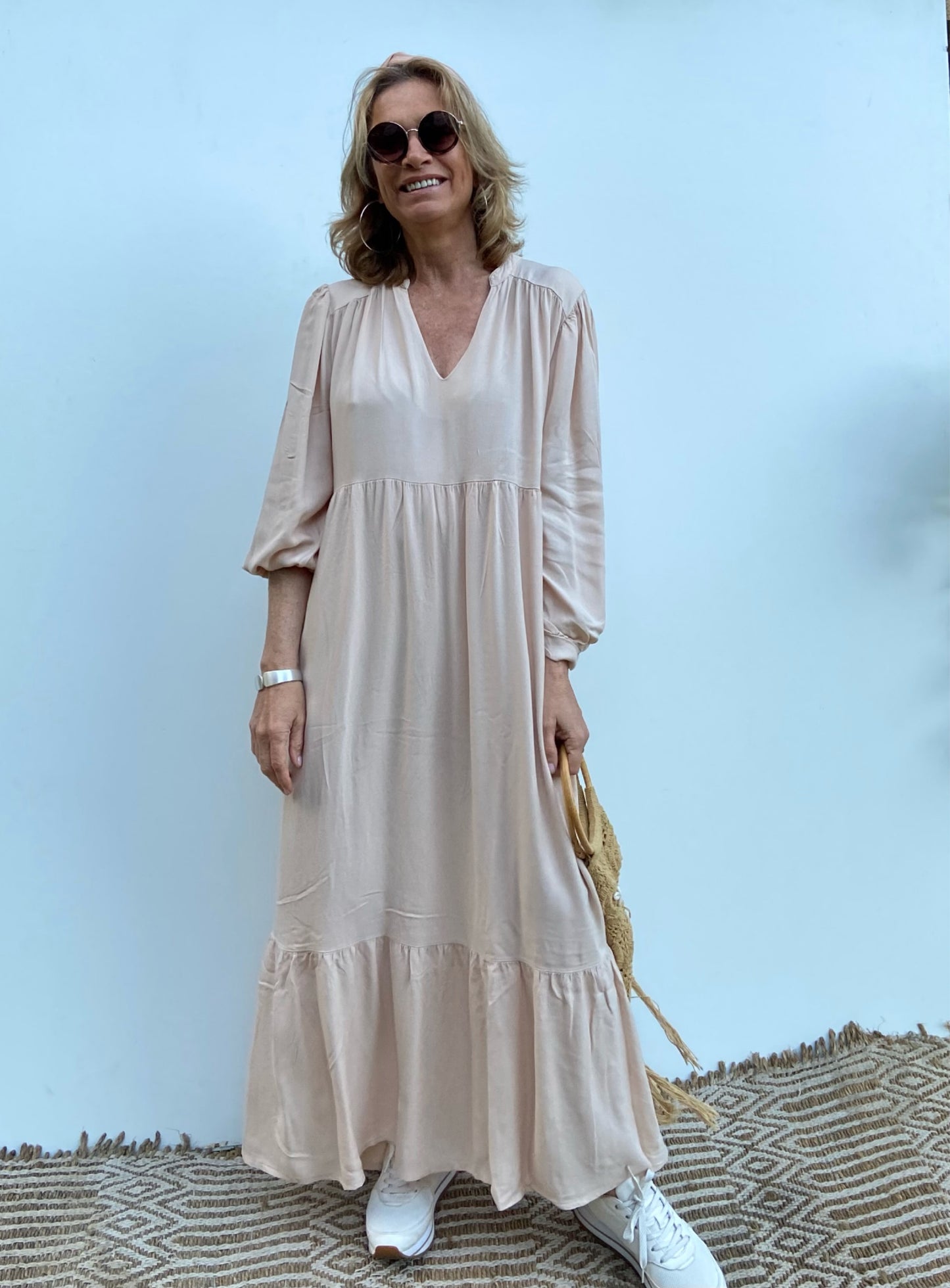 VESTIDO CREPE PV23
