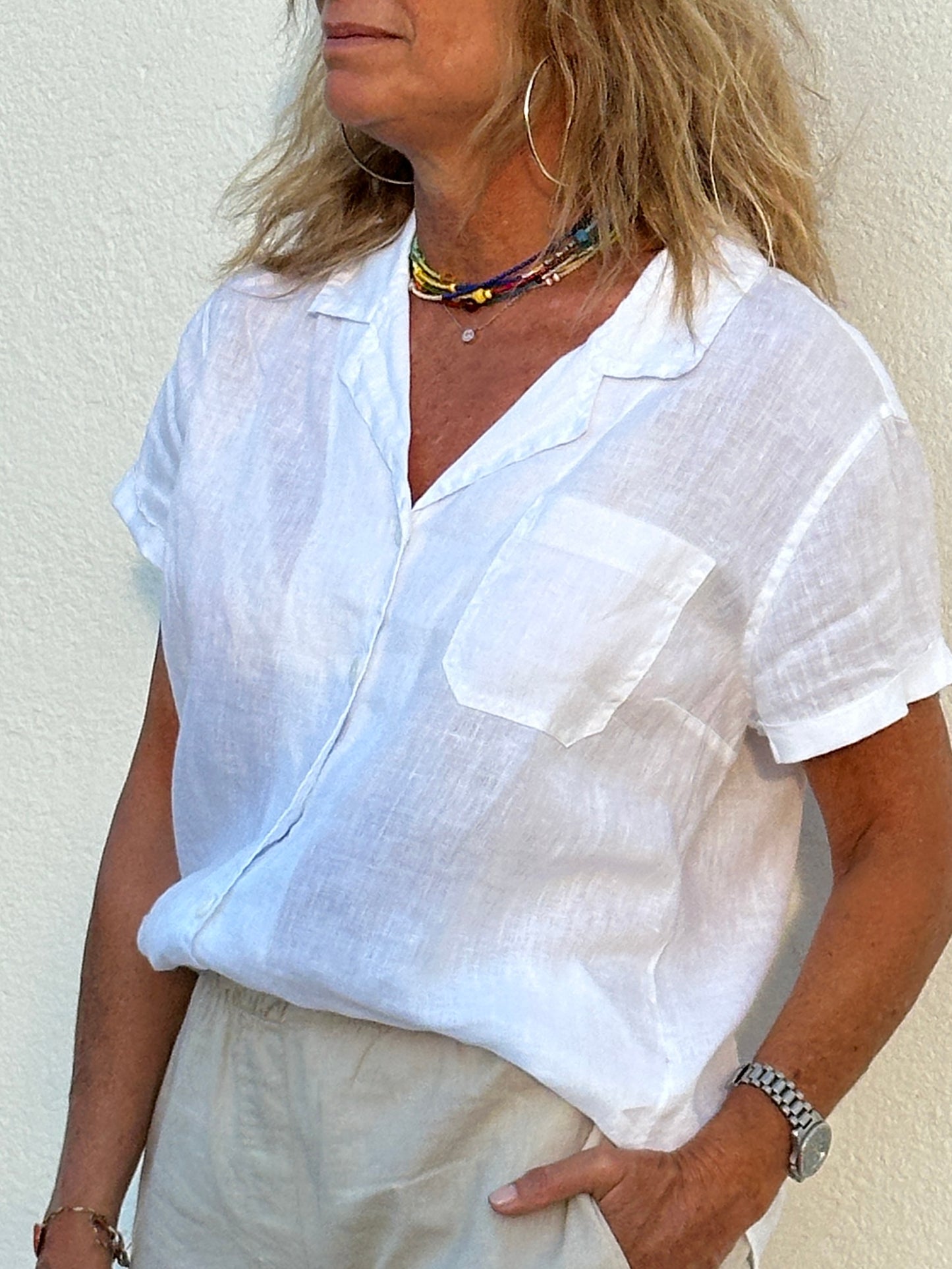 Camisa solapa BOLSILLO V25