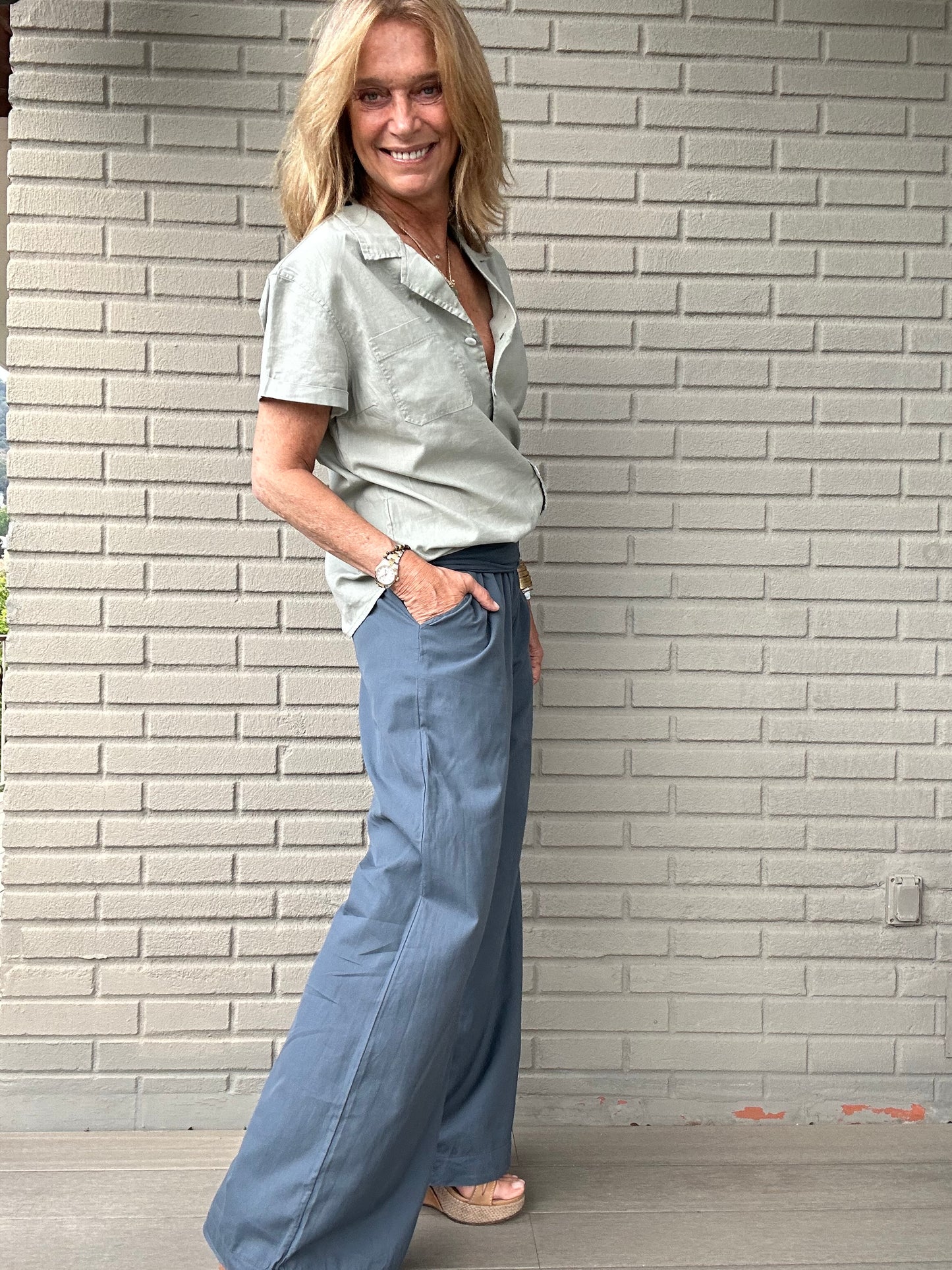 Camisa solapa BOLSILLO V25