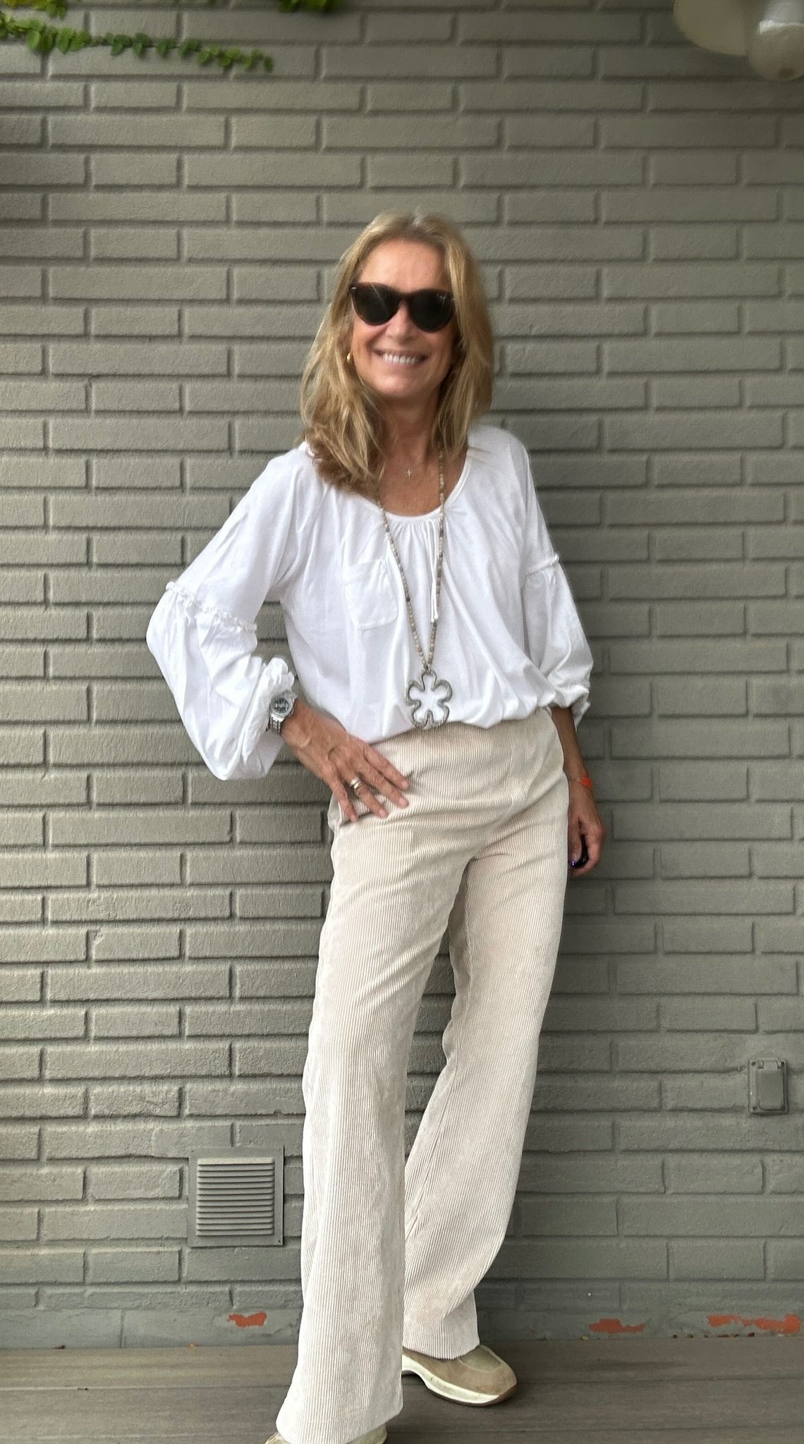 PANTALÓN PANA GOMA LANA