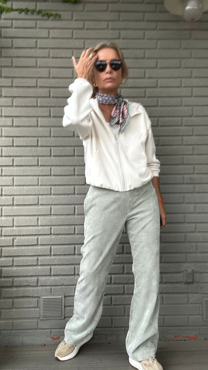 PANTALÓN PANA GOMA  SEAGRASS