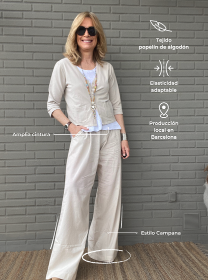 Pantalón ancho ALGODÓN V25