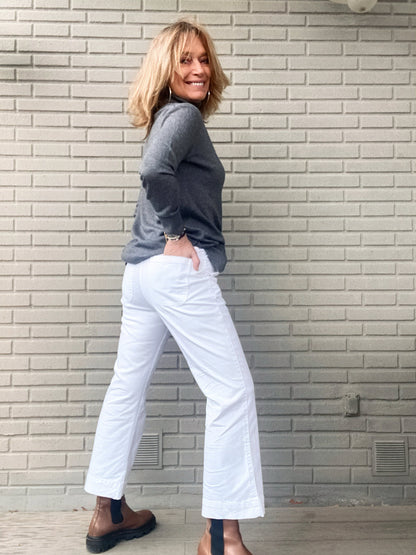 Pantalón CAPRI BLANCO V25
