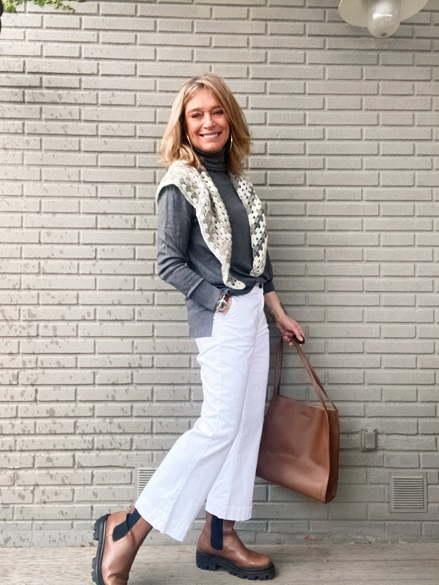 Pantalón CAPRI BLANCO V25