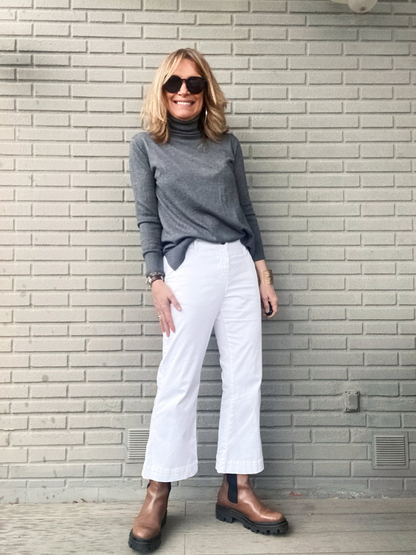 Pantalón CAPRI BLANCO V25