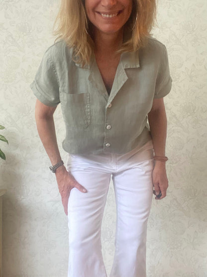 Camisa solapa BOLSILLO V25