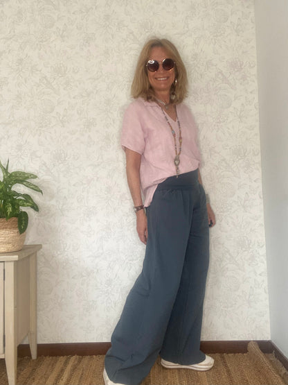 Pantalón ancho ALGODÓN V25