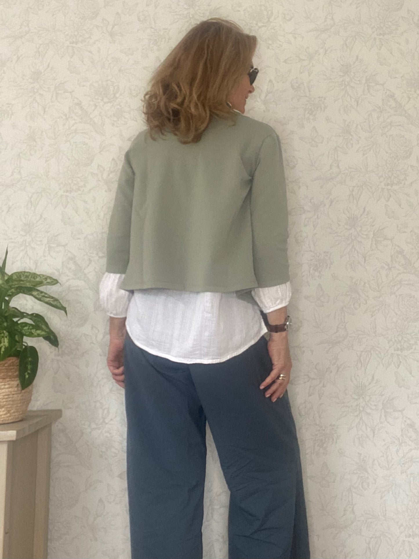 Pantalón ancho ALGODÓN V25