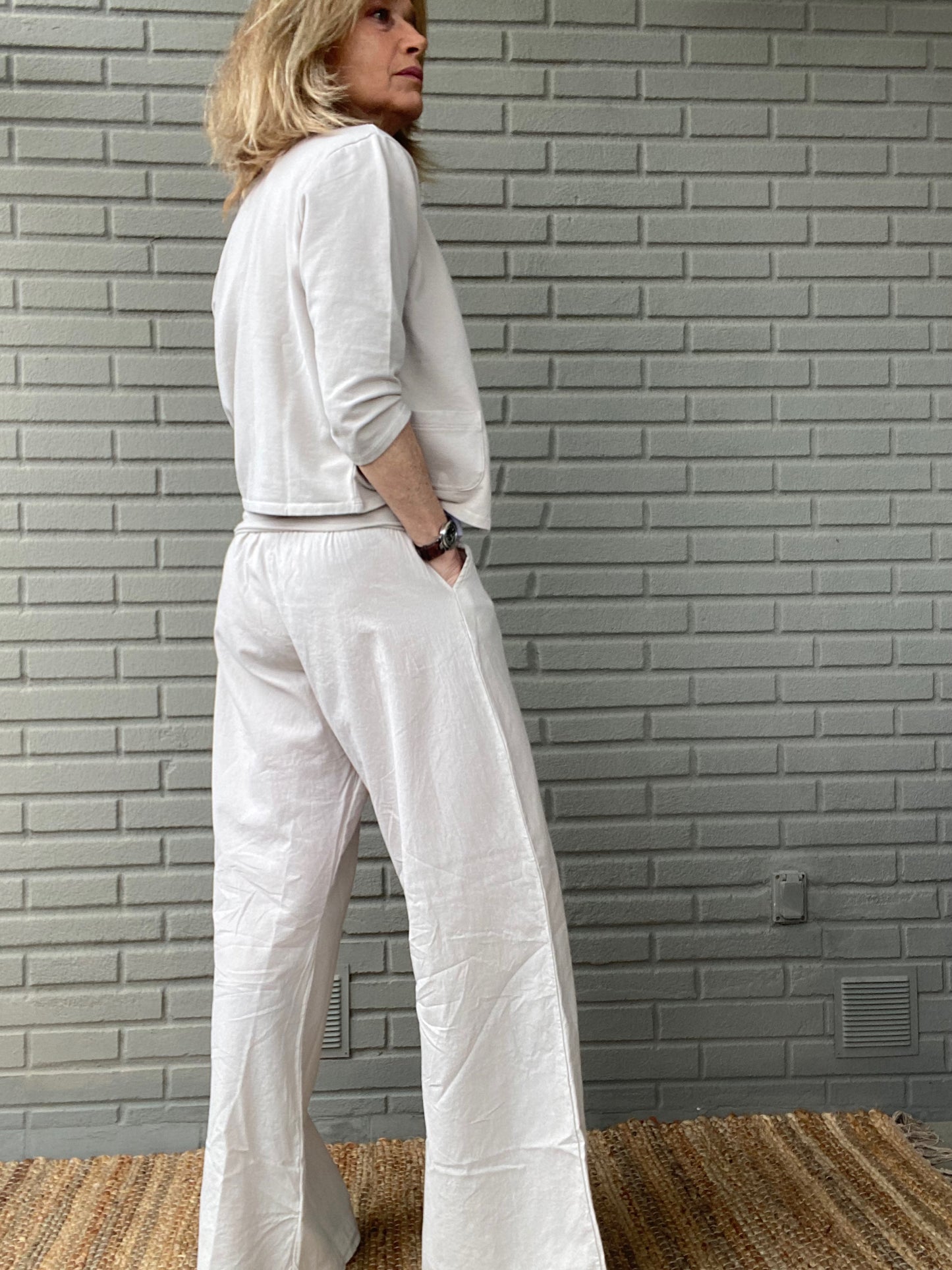 Pantalón ancho ALGODÓN V25